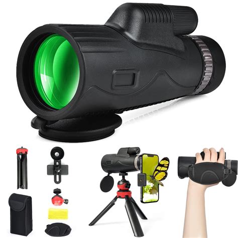 X High Definition Monocular Telescope With Smartphone Adapter