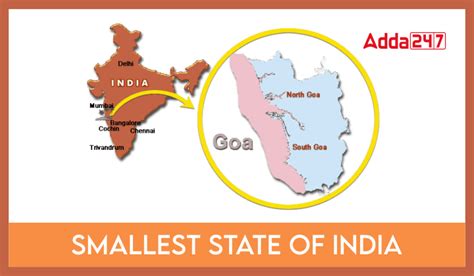 Smallest State in India by Area and Population