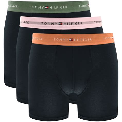 Tommy Hilfiger Underwear 3 Pack Boxers Navy Mainline Menswear