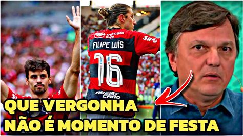 Uma Vergonha Essa Despedida Do Filipe Lu S E Rodrigo Caio Dispara