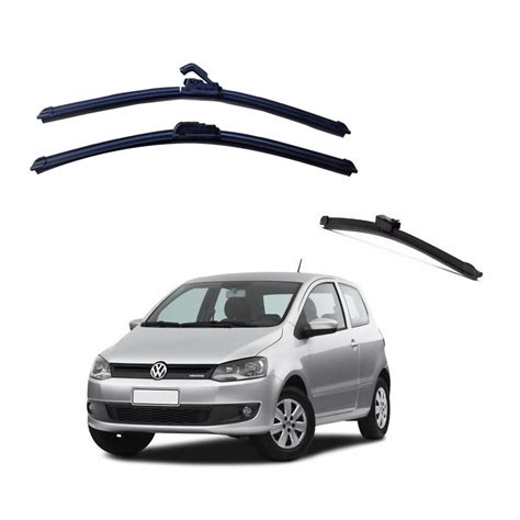 Kit Palheta Limpador Parabrisa Para Brisa Volkswagen Fox Crossfox 2003