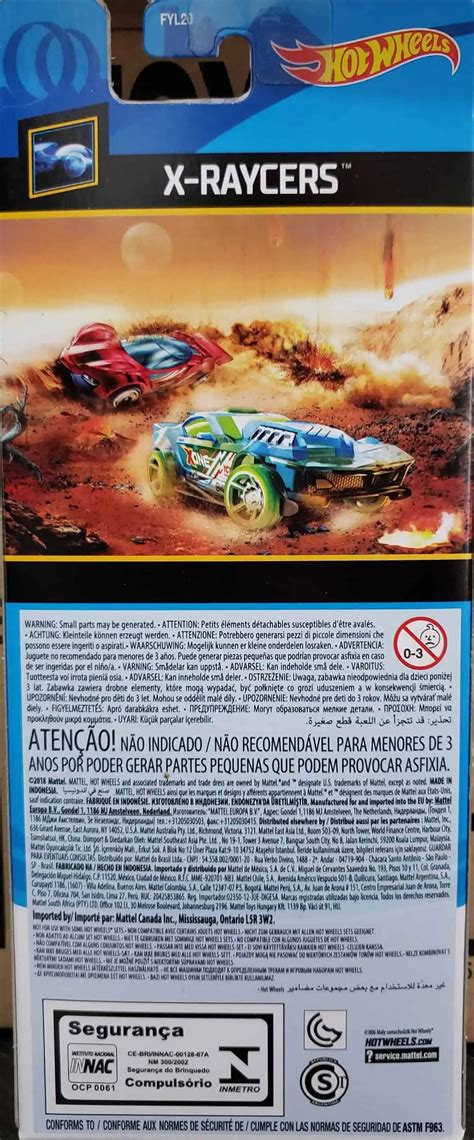 Hot Wheels Pack De 5 X Raycers Universo Hot Wheels