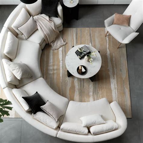 Modern curvy sofa ideas l curve sofa ideas living room l curve sofa ...