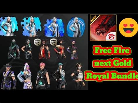 New Gold Royal Bundle Next Gold Royale Bundle In Free Fire Ll Ob