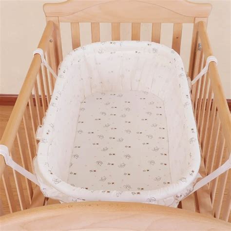 Newborn Baby Cradle Crib Bed Cotton Cloth Baby Basket Hanging Baby ...