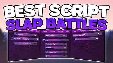 Slap Battles Script Exploit Slap Aura Anti Knockback And More