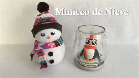 Como hacer un Muñeco de Nieve YouTube