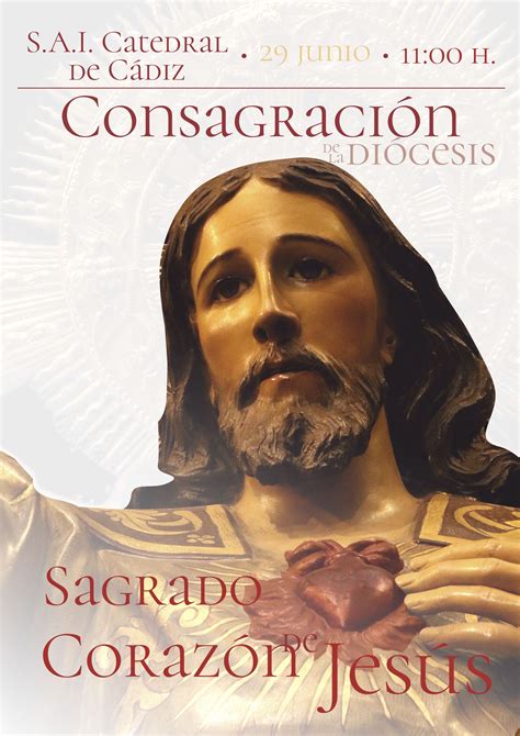 Consagración diocesana al Sagrado Corazón de Jesús Diocesis de Cadiz