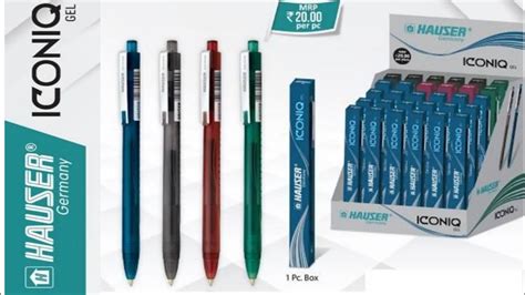 Best Gel Pen For Exam New Hauser Iconiq Gel Pen Under Rupees Best