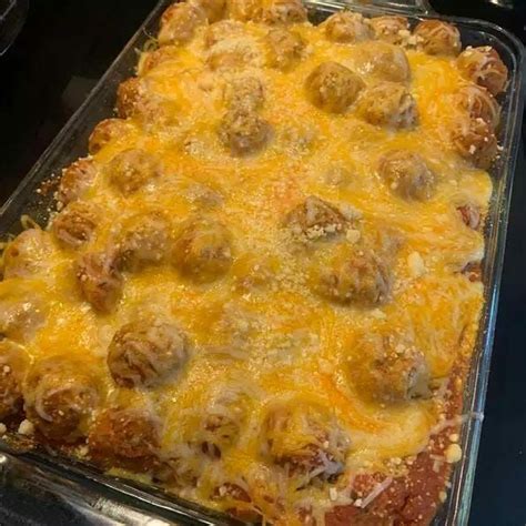 Dump And Bake Your Way To A Fantastic Meatball Casserole Meatball