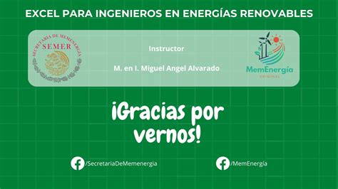 Excel Para Ingenier S En Energ As Renovables Clase Youtube