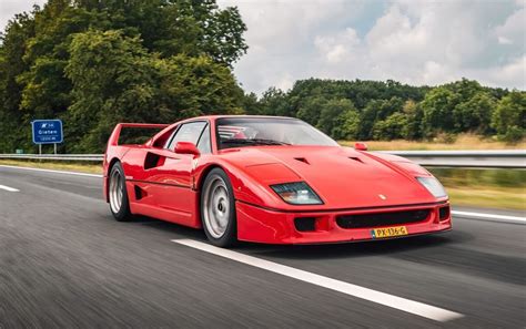 Ferrari F40 delivered in the Netherlands: the numbers - Pledge Times