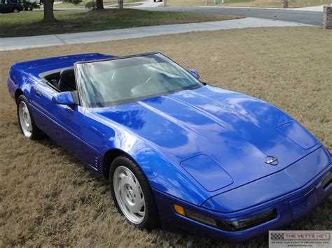 1995 Admiral Blue Metallic Convertible Corvette Corvette News