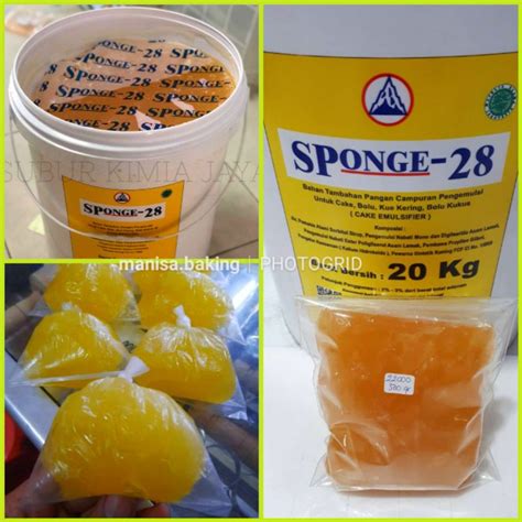 Jual Sp Sponge Repack Kg Cake Emulsifier Pengembang Dan Pelembut