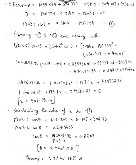 Solved Compute The Unknown Quantities Given The Following Data For