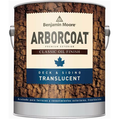 Benjamin Moore Arborcoat Semi Transparent Oil Exterior Stain, Mahogany ...