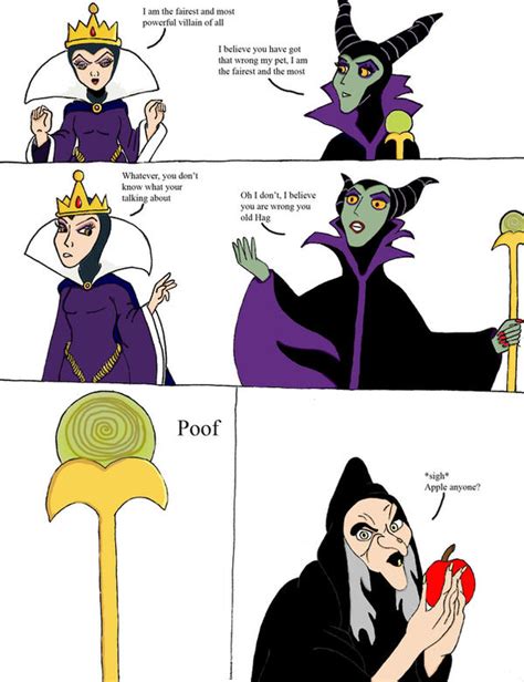 Evil Queen vs. Maleficent by atruedisneyprincess on DeviantArt