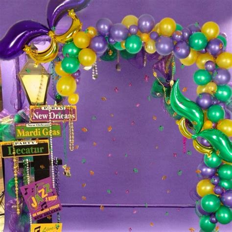 Mardi Gras Balloon Arch Garland Kit 123 Pcs Purple Green Gold Etsy