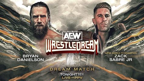 Bryan Danielson Vs Zack Sabre Jr Highlights AEW WrestleDream 2023