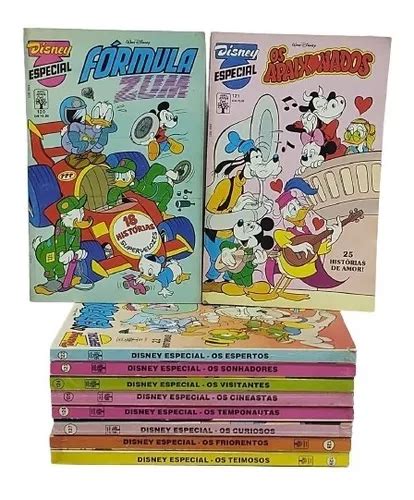 Lote Gibis Cole O Disney Especial Editora Abril Kit