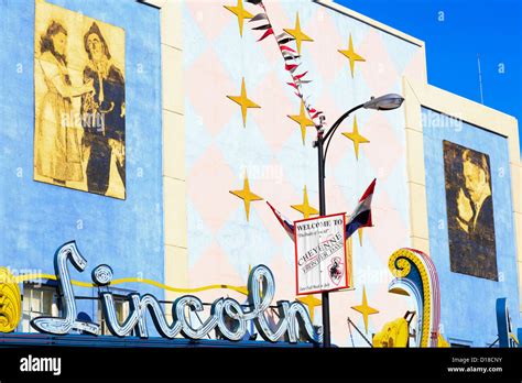 Lincoln Theater,Cheyenne Historic District,Wyoming,USA Stock Photo - Alamy