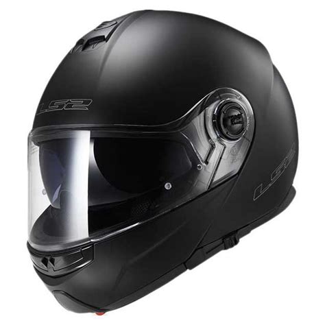 Ls Casque Modulable Ff Strobe Noir Motardinn