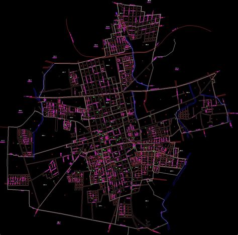 San Francisco Del Rincon Urban Charter Dwg Block For Autocad • Designs Cad