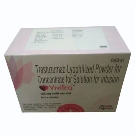 Mg Vivitra Trastuzumab Lyophilized Powder Injection At Box