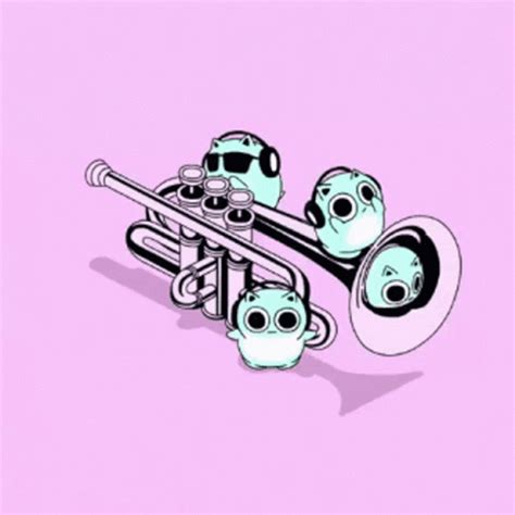 Trumpet Animation GIFs | Tenor