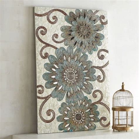 Pier 1 Imports Floral Swirls Wall Panel 239 Liked On Polyvore