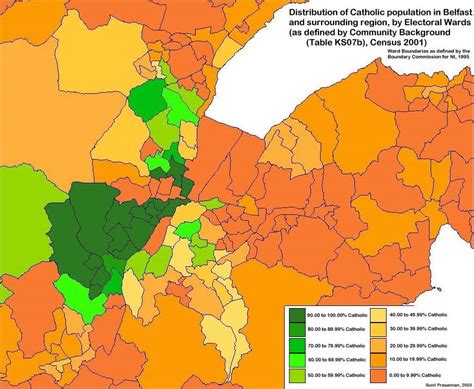 Cain Maps Distribution Of Catholics At Ward Level Maps For Greater