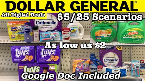 Dollar General Couponing Scenarios All Digital Deals As Low