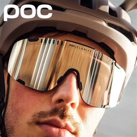 POC Original DEVOUR Polarisierte 4 Objektiv Radfahren Sonnenbrillen