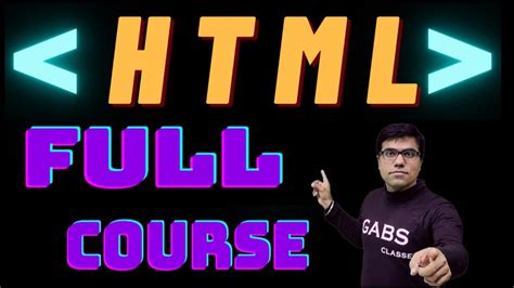 HTML Full Course HTML Tutorial Learn HTML HTML Course HTML