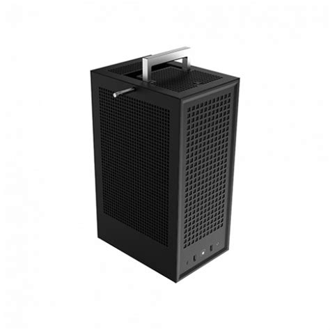 Hyte Revolt 3 Premium Itx Small Form Factor Case Support Most Full Sized Gpu No Riser Cable