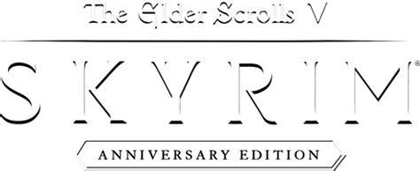 Logo For The Elder Scrolls V Skyrim Anniversary Edition By Flyingman Steamgriddb