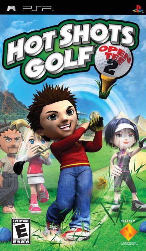 Hot Shots Golf Open Tee 2 2008 Psp Box Cover Art Mobygames