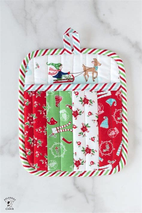 Festive Christmas Potholder Sewing Patterns