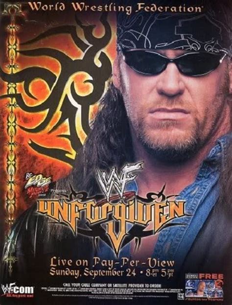 Wwf Unforgiven ‘00 • Retro Wrestling Archive