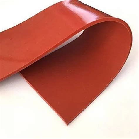 Red Silicone Rubber Sheets Thickness Mm At Rs Kg In Mumbai