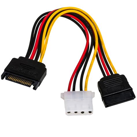 Kabel Zasilaj Cy Sata Na Sata Molex Do Dysku Hdd Sklep Opinie