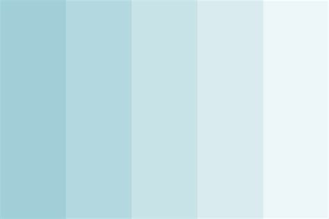 childrens soft blue color palette