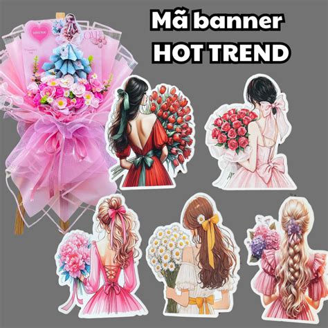 MÃ BANNER CÔ GÁI QUAY LƯNG HOT TREND Xấp miếng Shopee Việt Nam