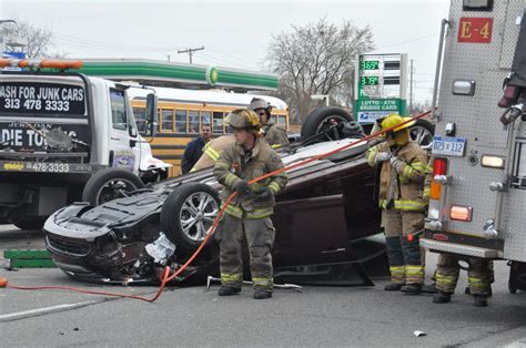 Alleged Drunk Driver Hits Tow Truck Flips Car On Greenfield Road Dearborn Mi Patch