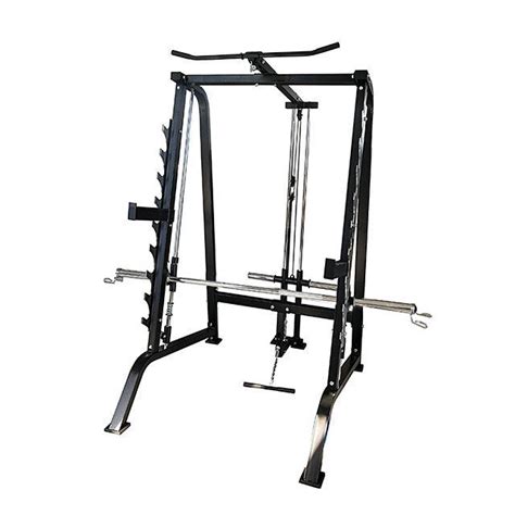 Commercial Gym Machine Multi Functional Trainer Counter Balanced Smith