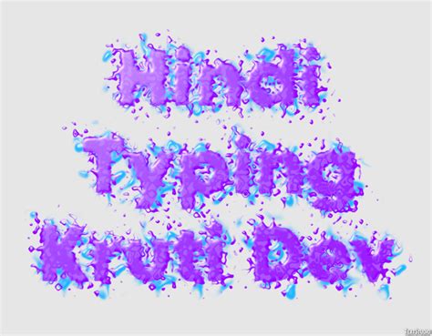 Hindi Typing Kruti Dev Text Effect And Logo Design Font