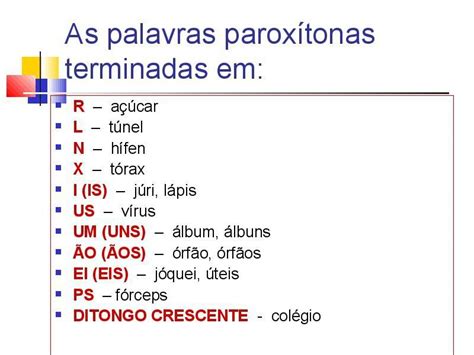 Atividade Acentuação De Palavras Paroxítonas 4 Ano Com Gabarito