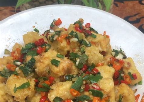 Resep Tahu Crispy Cabe Garam Oleh Dwi Rahayu Cookpad