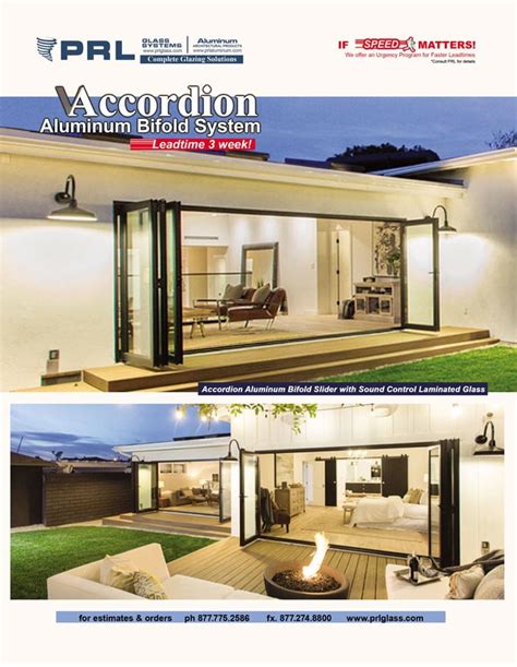 Accordion Bifold Doors Best In High Performance At Prl