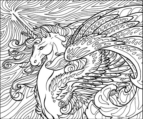 Unicorn Coloring Pages For Adults Best Coloring Pages For Kids